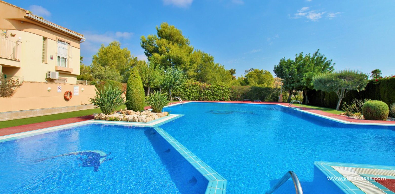 South-East facing 3 bedroom quad in Residencial Avalon Playa Flamenca communal pool