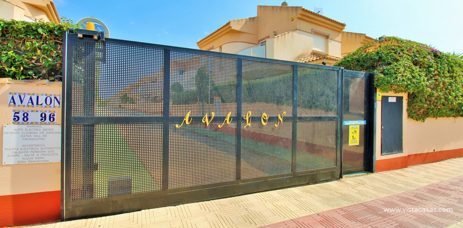 South-East facing 3 bedroom quad in Residencial Avalon Playa Flamenca gated community