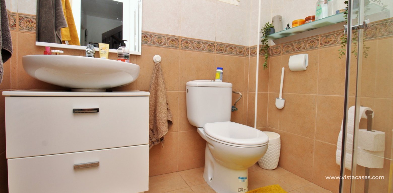 3 bedroom quad with sea views in Vista Azul Villamartin downstairs bathroom