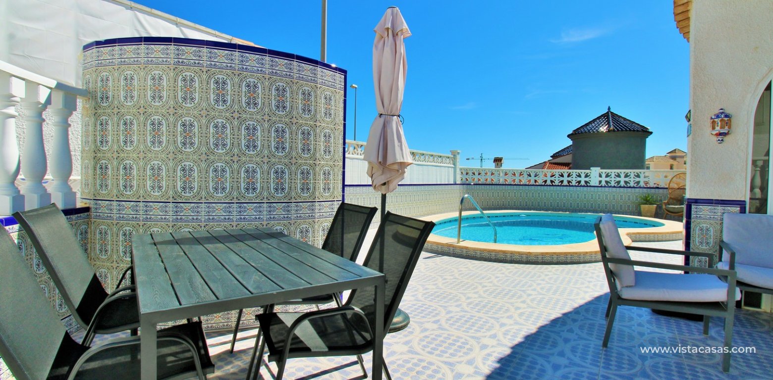 Detached villa in Villamartin with private pool and guest underbuild pool terrace