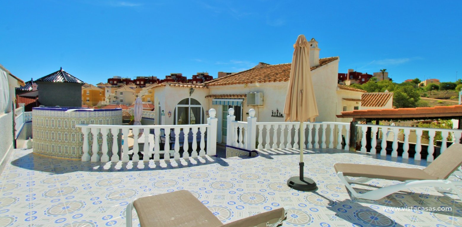 Detached villa in Villamartin with private pool and guest underbuild raised terrace