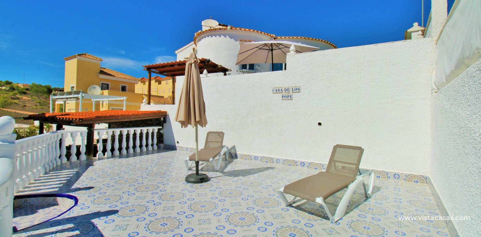 Detached villa in Villamartin with private pool and guest underbuild raised terrace 2
