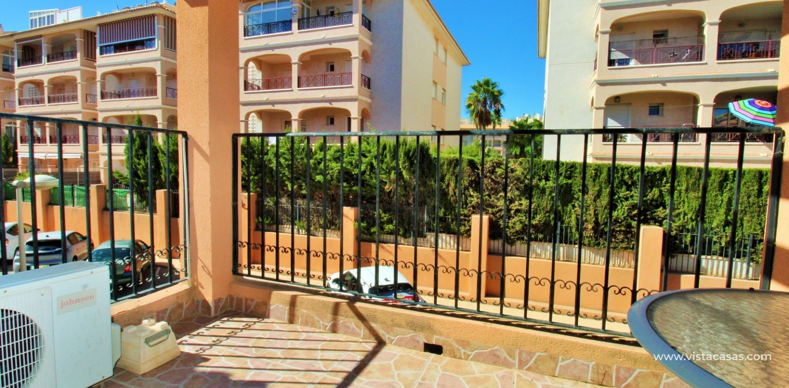 3 bedroom duplex apartment in Parque del Duque Playa Flamenca balcony