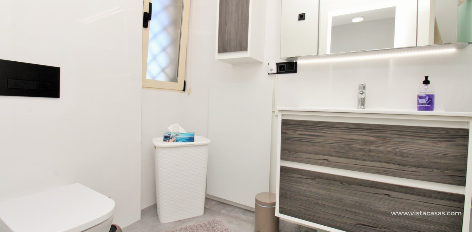 Beachside semi-detached house for sale in Mil Palmeras with private swimming pool bathroom