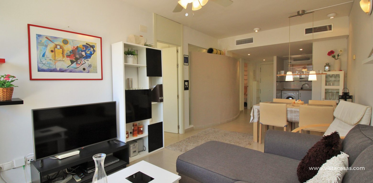 South facing penthouse apartment for sale in El Rincon Playa Flamenca lounge 2