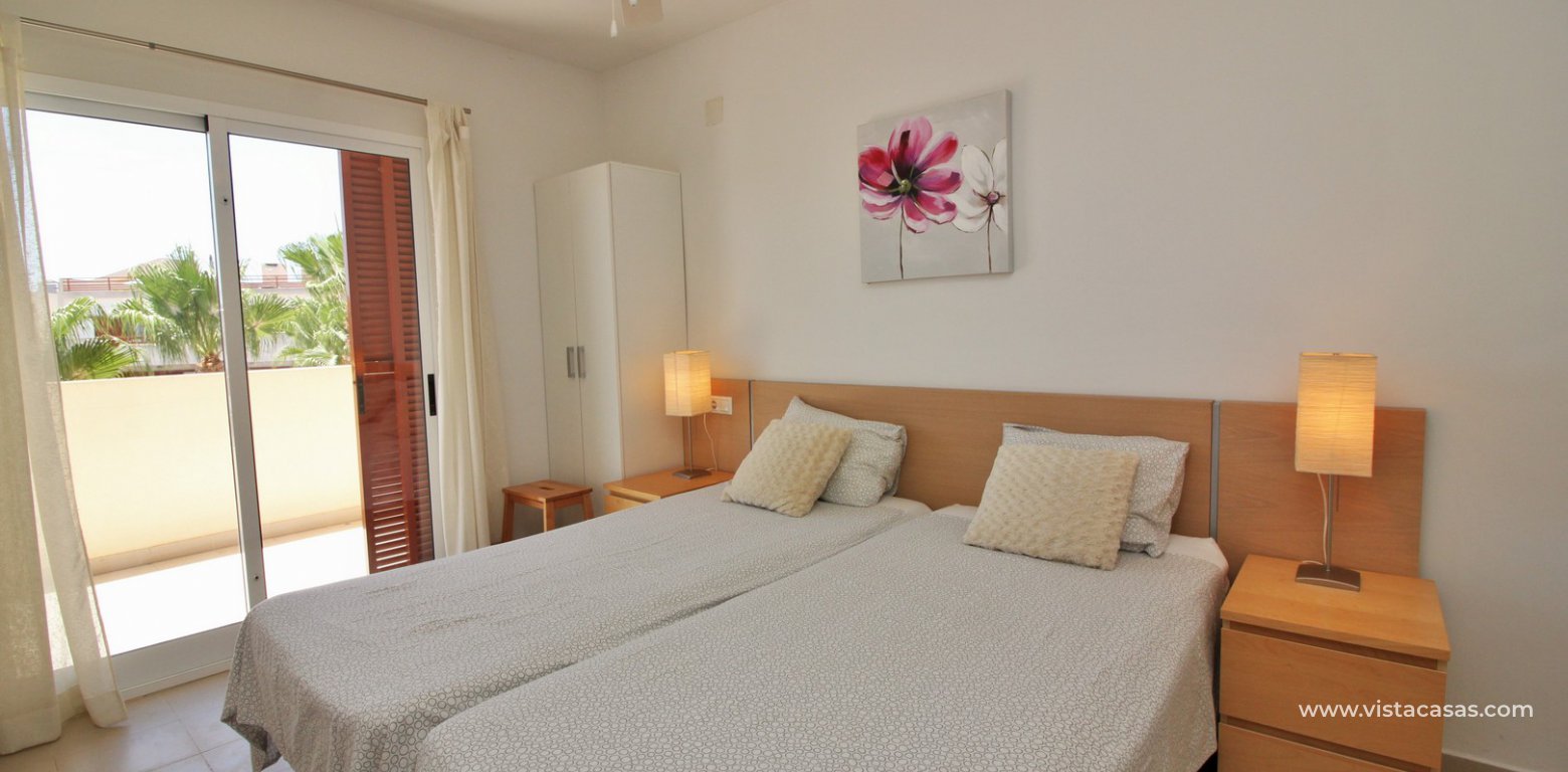 South facing penthouse apartment for sale in El Rincon Playa Flamenca master bedroom