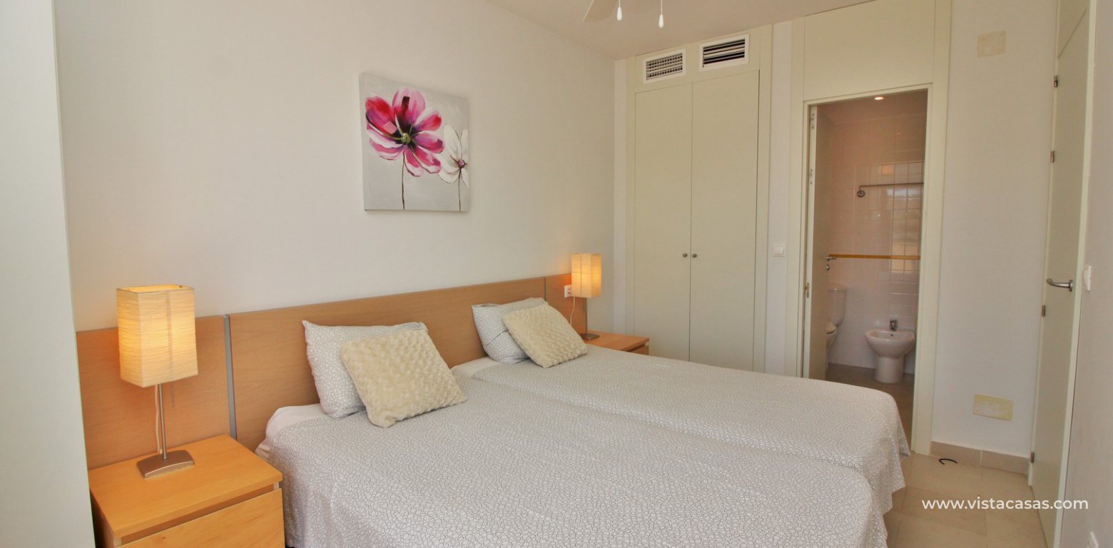 South facing penthouse apartment for sale in El Rincon Playa Flamenca master bedroom fitted wardrobes