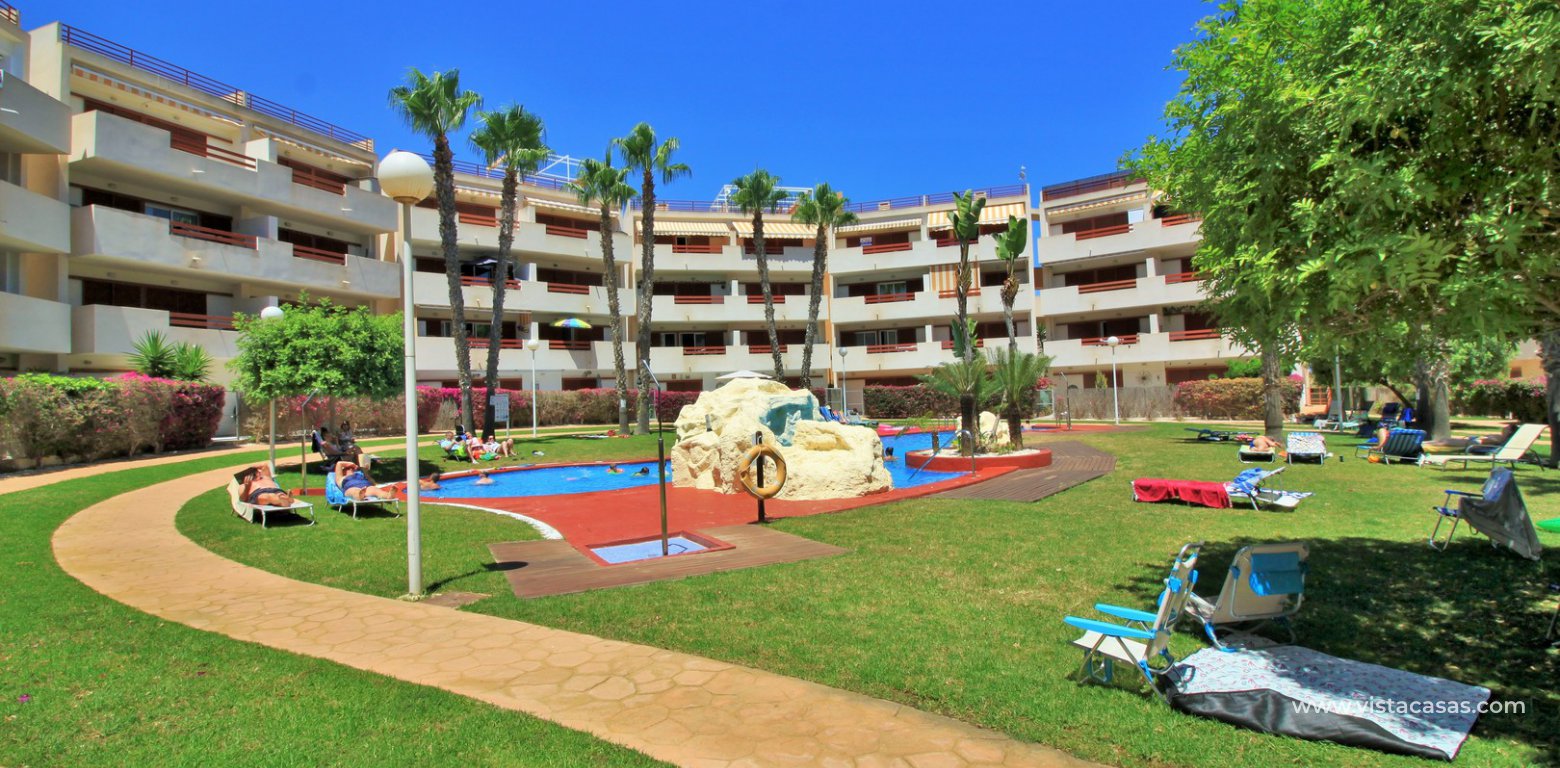 South facing penthouse apartment for sale in El Rincon Playa Flamenca communal areas