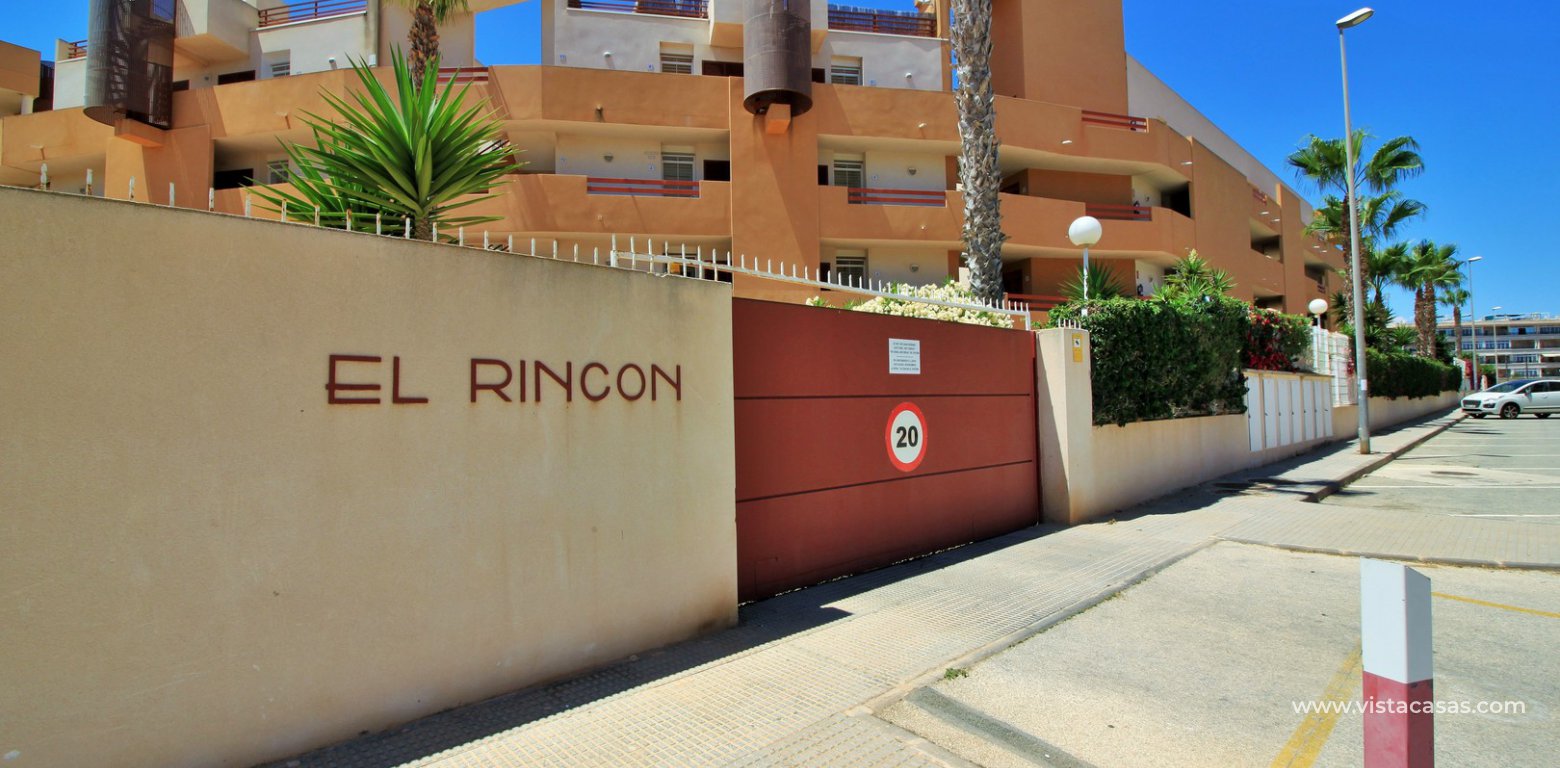 South facing penthouse apartment for sale in El Rincon Playa Flamenca gated community