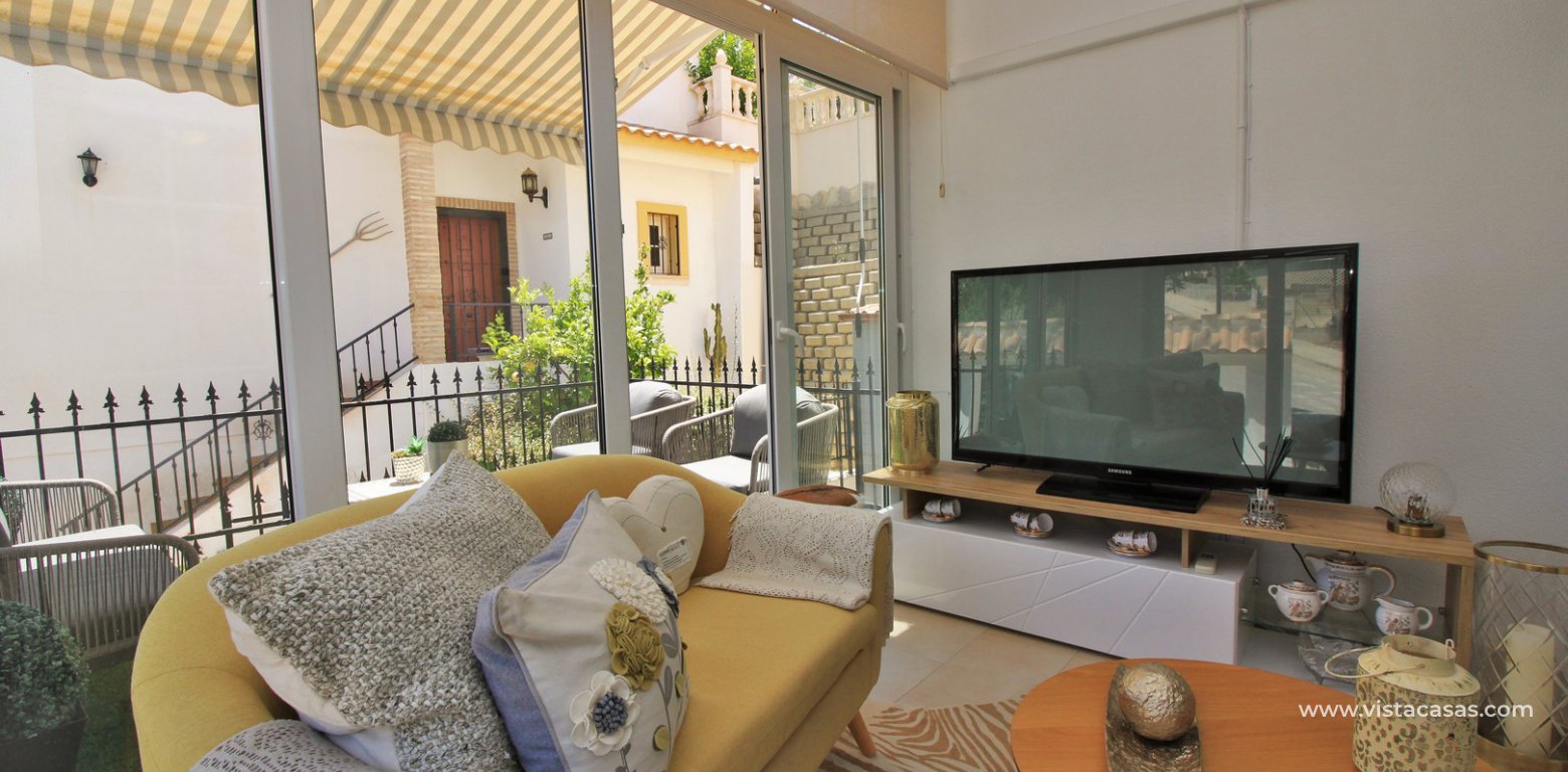 Detached villa for sale in Rioja V Los Dolses terrace 2