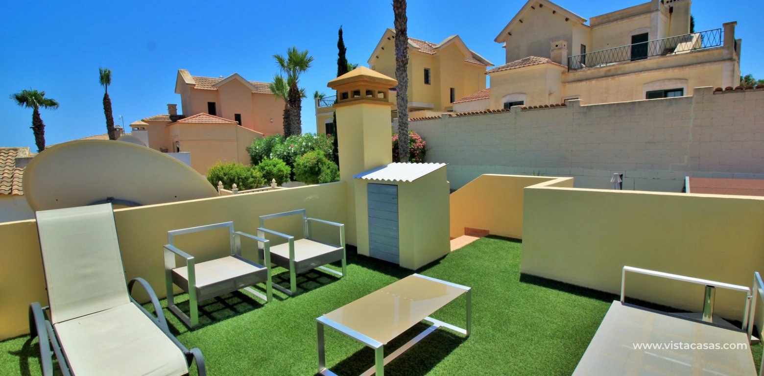 Detached villa for sale in Rioja V Los Dolses roof terrace