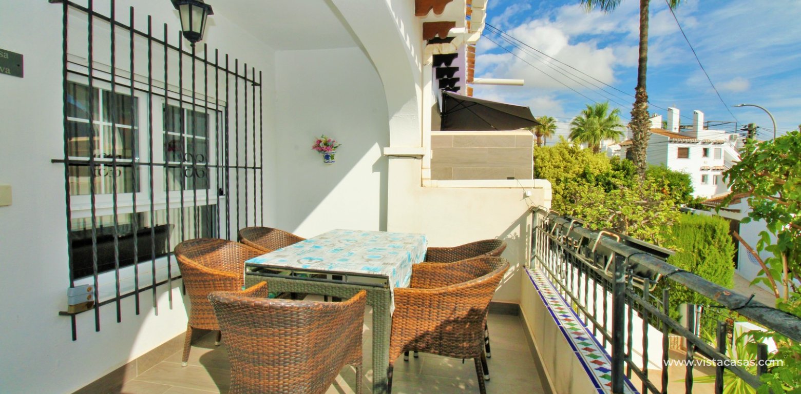 ully renovated 3 bedroom Buhardilla townhouse for sale in Verdemar III Villamartin terrace