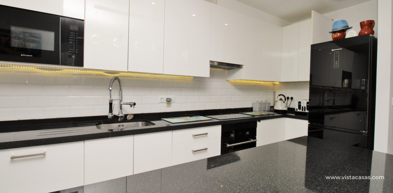 ully renovated 3 bedroom Buhardilla townhouse for sale in Verdemar III Villamartin kitchen 2