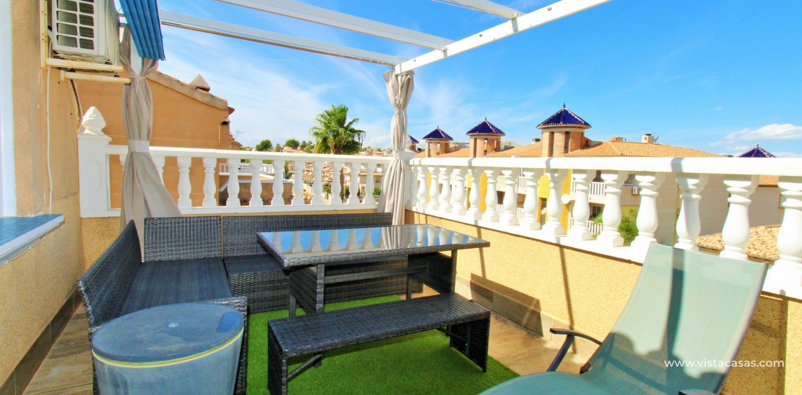 Detached 3 Bed Villa for sale Monte Golf Villamartin solarium