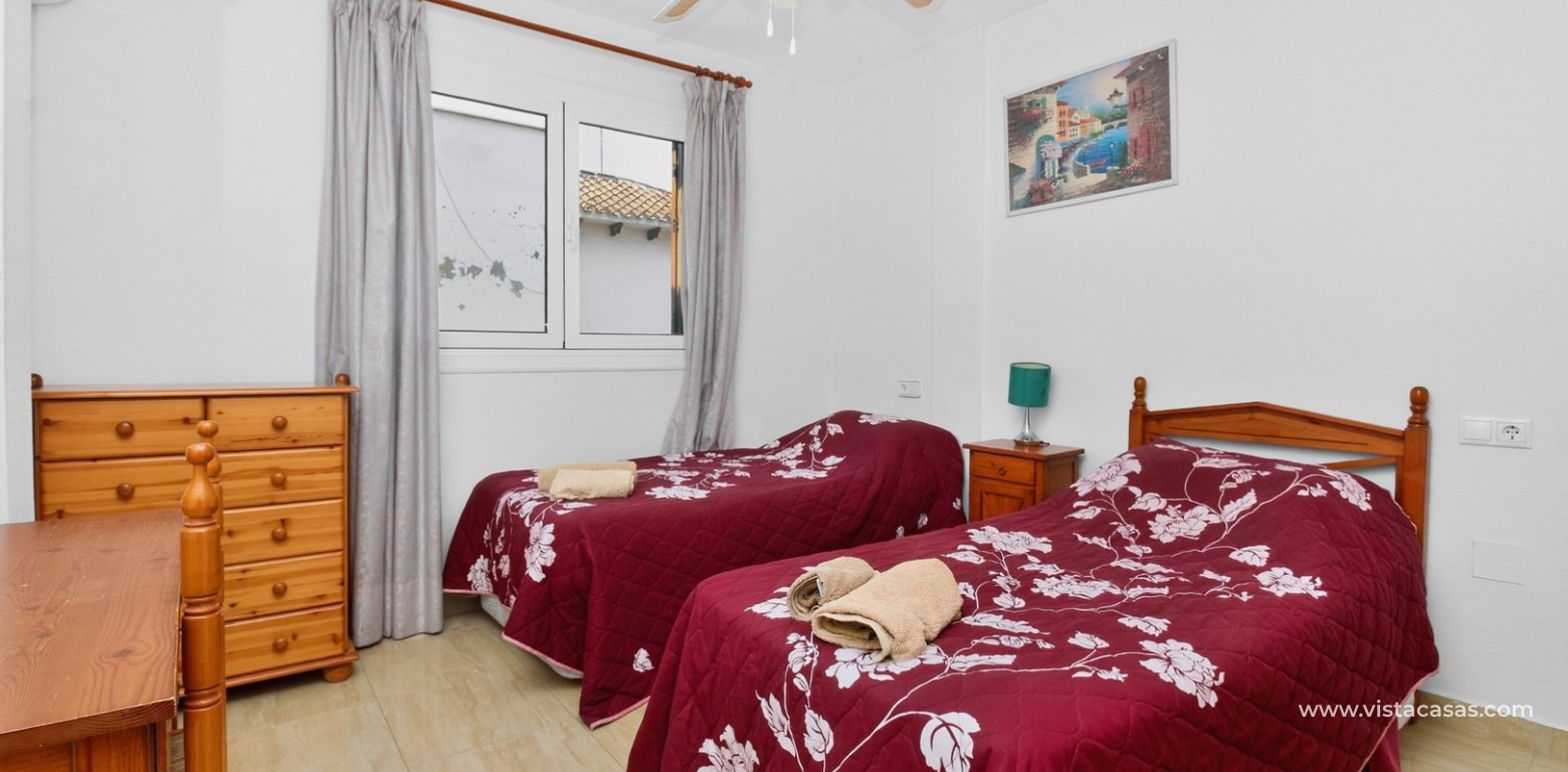 Top-Floor Corner Apartment For Sale in Villamartin Plaza twin bedroom