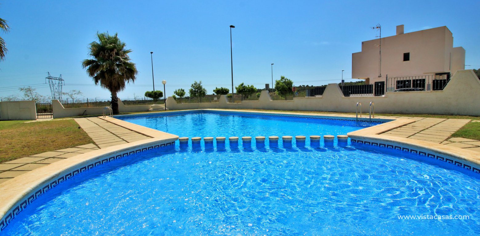 New build townhouse for sale San Miguel Villamartin Los Alcores Village swimming pool