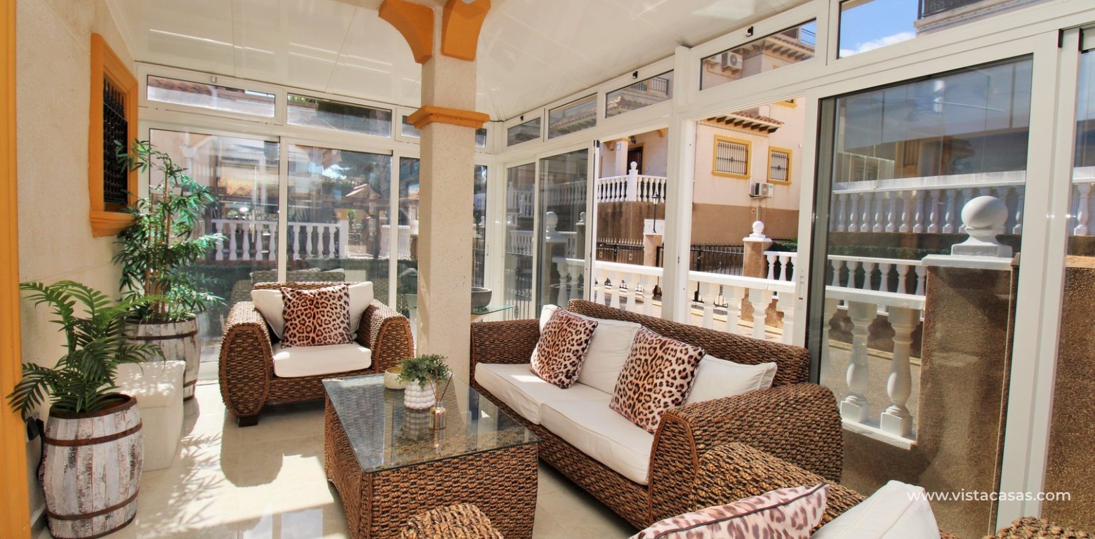 Renovated Quad House for Sale in Pinada Golf Villamartin conservatory
