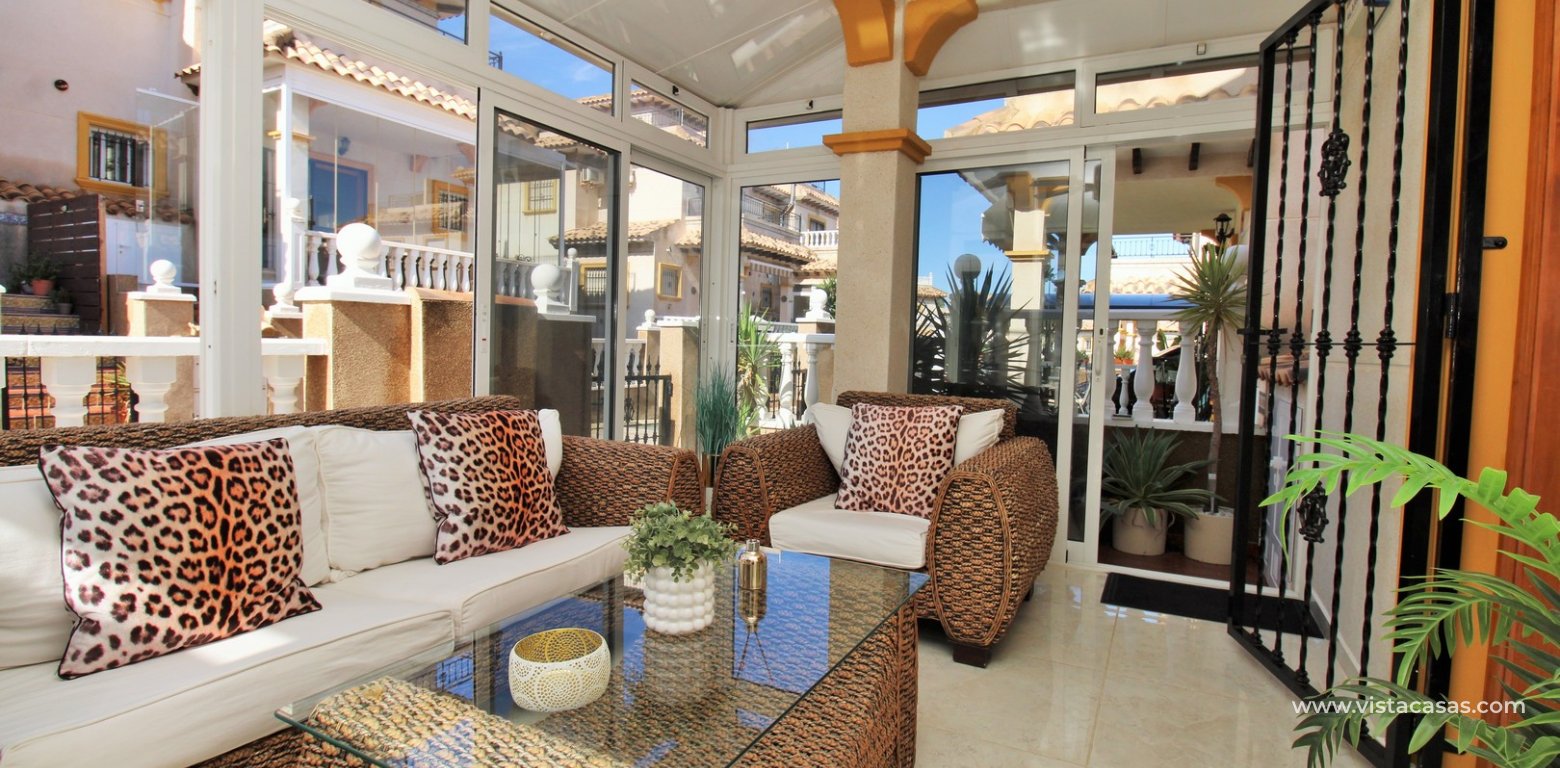 Renovated Quad House for Sale in Pinada Golf Villamartin front conservatory