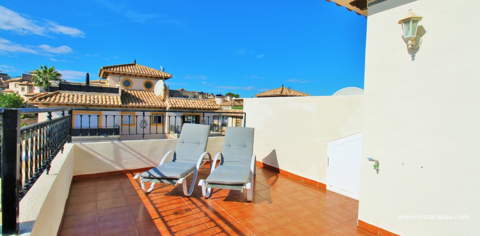 Renovated Quad House for Sale in Pinada Golf Villamartin roof terrace