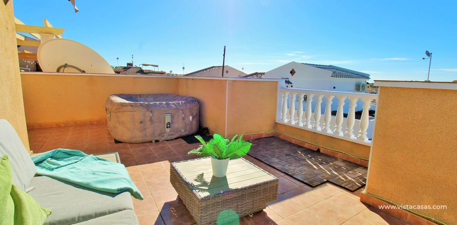 3 Bedroom Quad House with Solar Panels for sale in Villamartin roof solarium