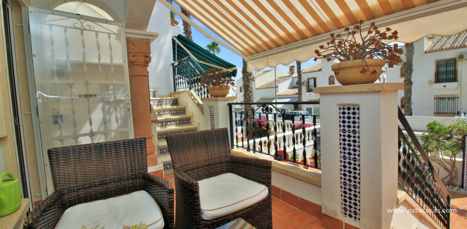 Lola bungalow for sale Las Violetas Villamartin terrace 3