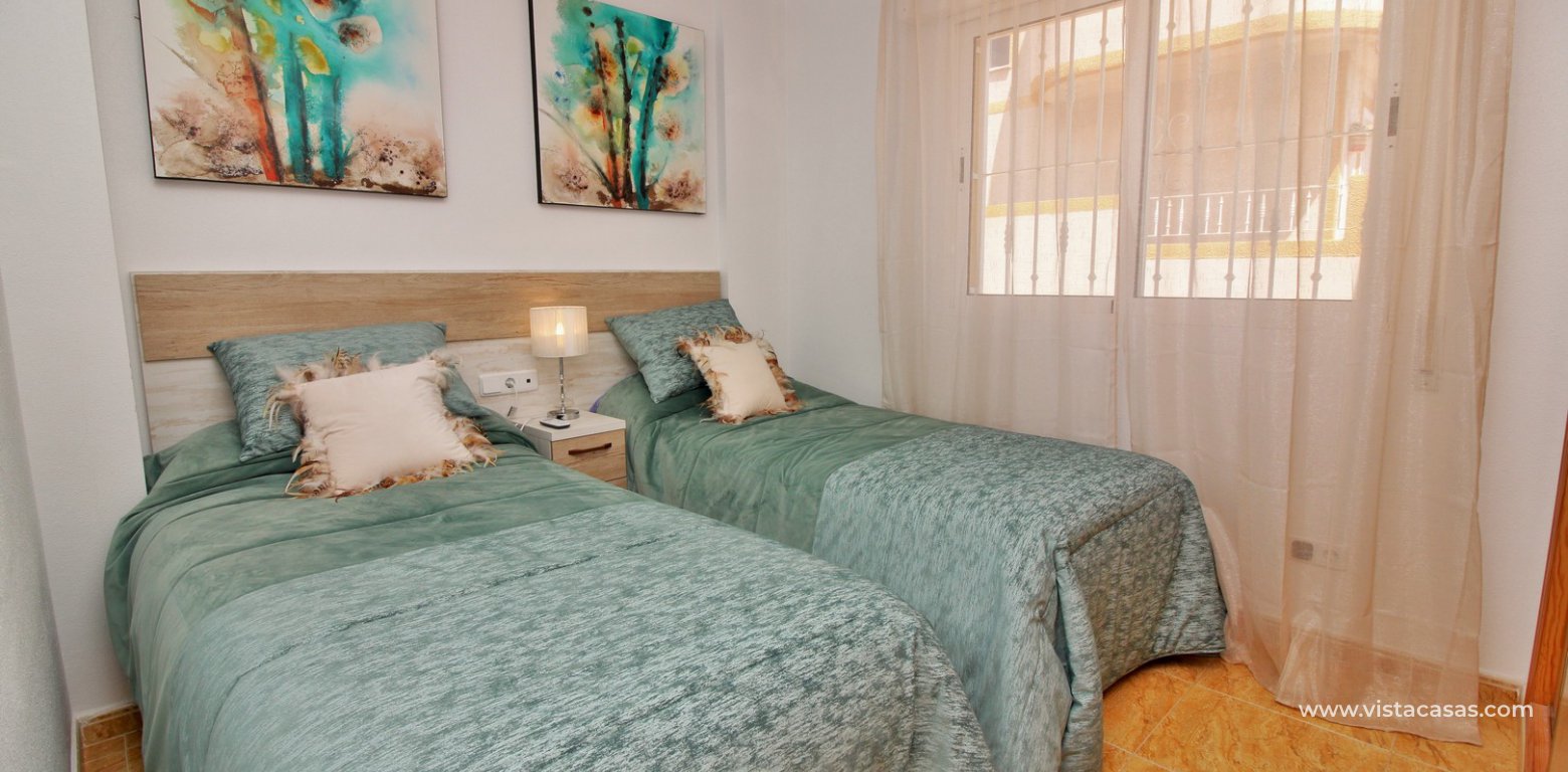 Townhouse for sale Amapolas VII Playa Flamenca twin bedroom