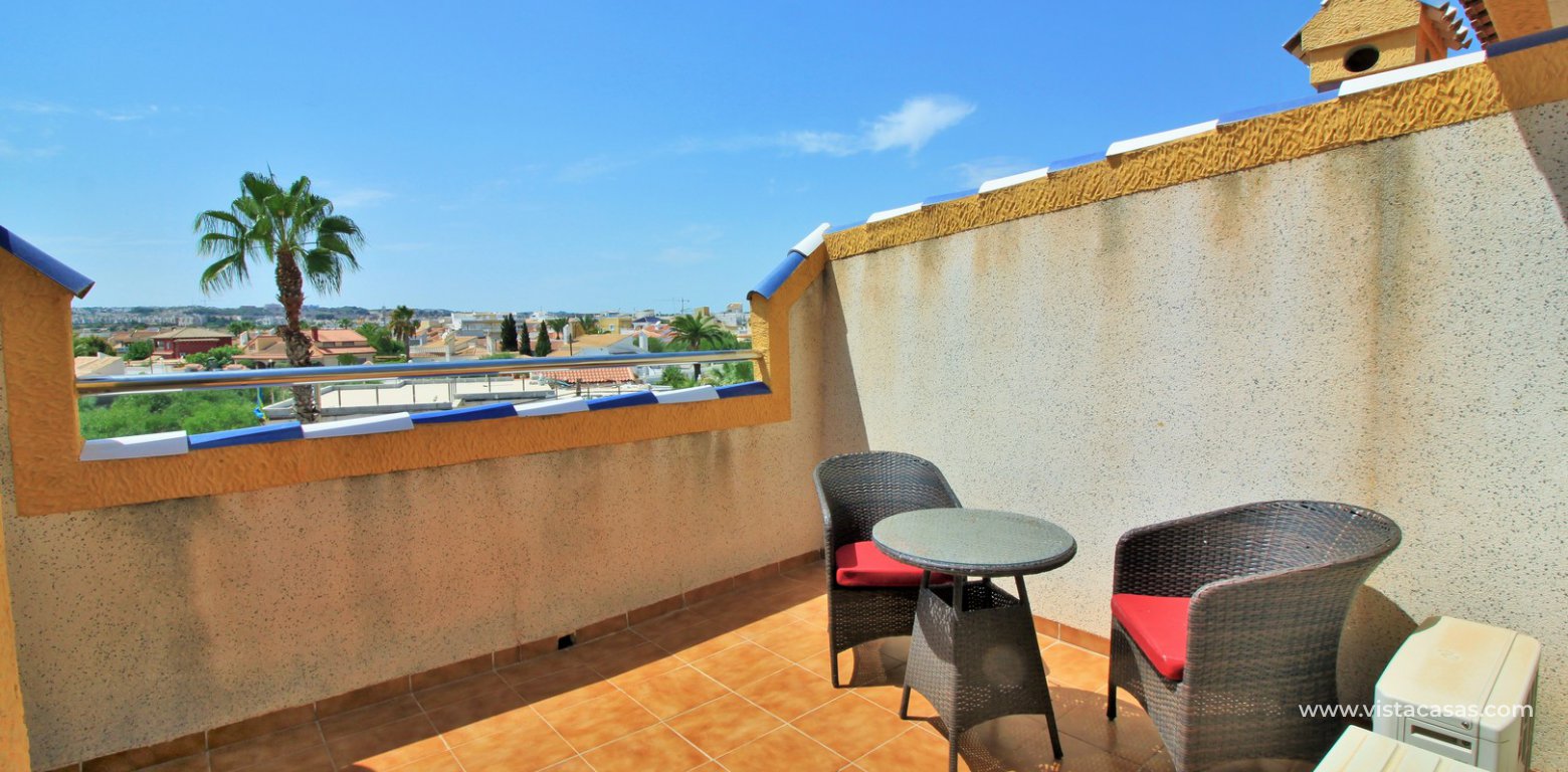 Townhouse for sale Amapolas VII Playa Flamenca master bedroom balcony