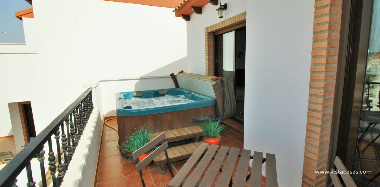 Detached villa for sale with private pool Pau 8, Villamartin balcony jacuzzi