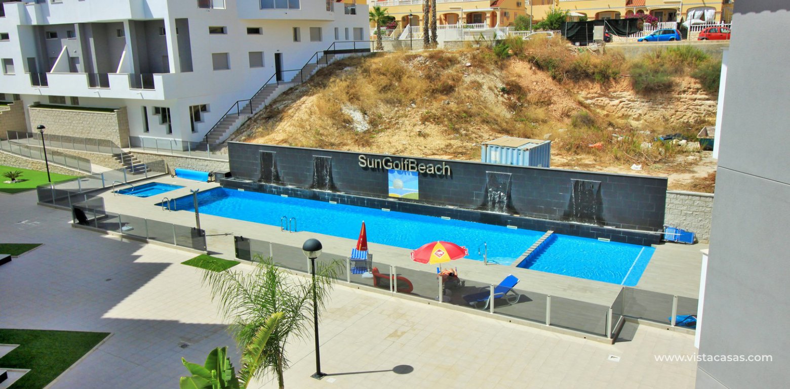 Apartment for sale Sungolf Beach Villamartin views of pool