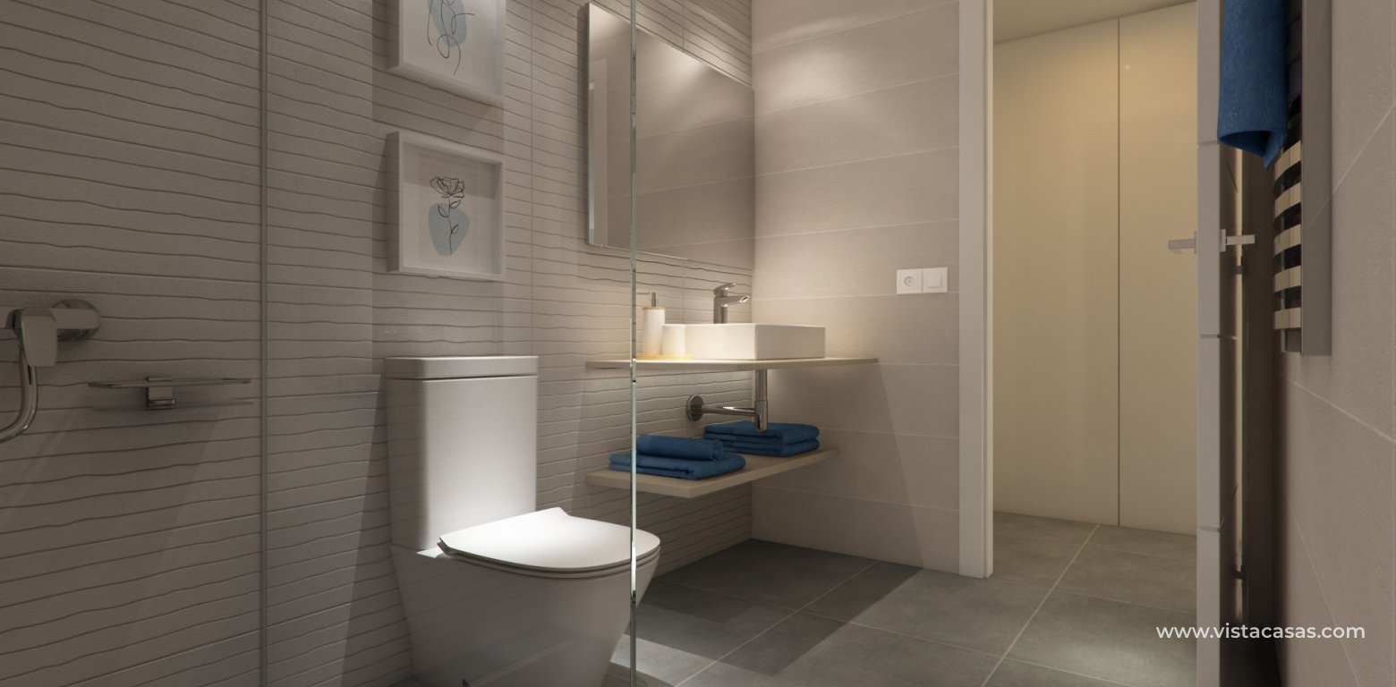 New build apartments for sale Seascape Resort Finestrat bathroom