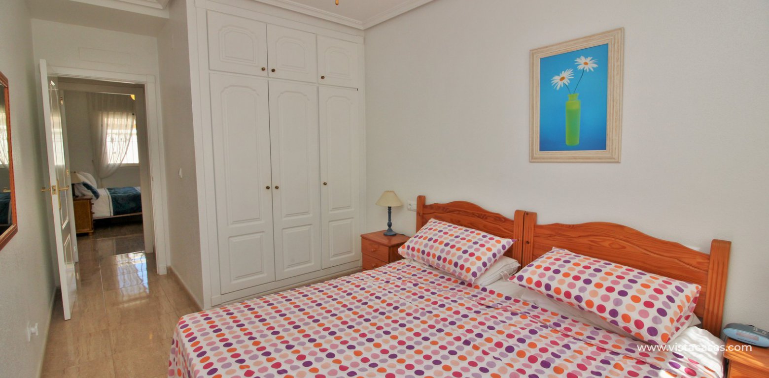 South facing townhouse for sale Bahia Golf Pau 8 Villamartin master bedroom fitted wardrobes