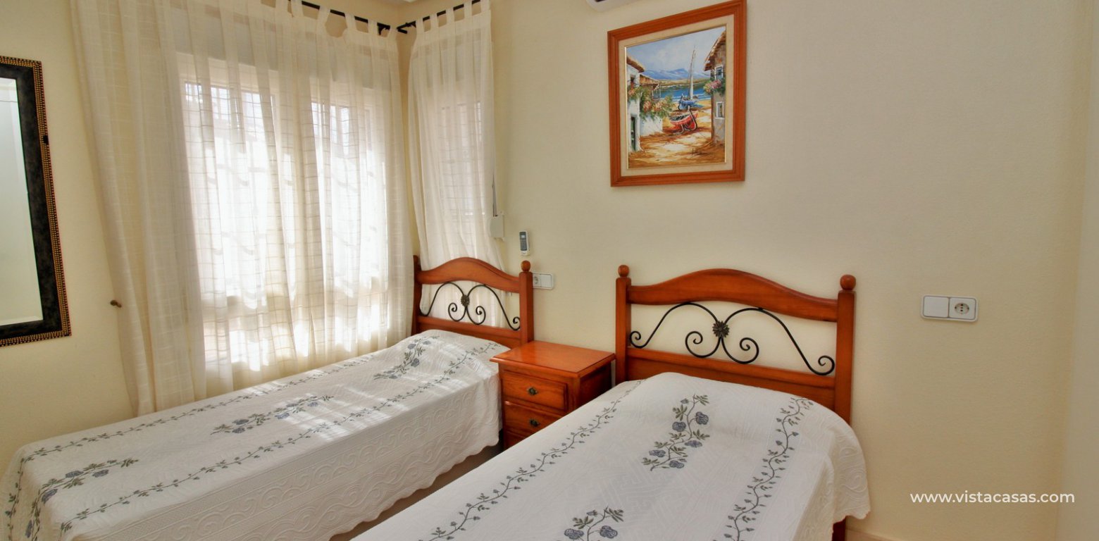 Detached villa for sale Las Violetas Villamartin twin bedroom fitted wardrobes