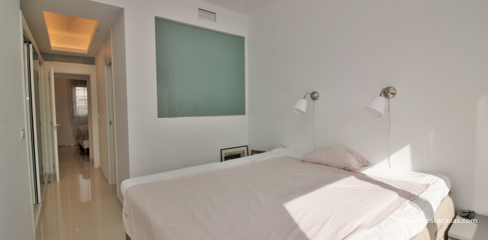 Penthouse apartment for sale Zenia Beach II Los Dolses master bedroom