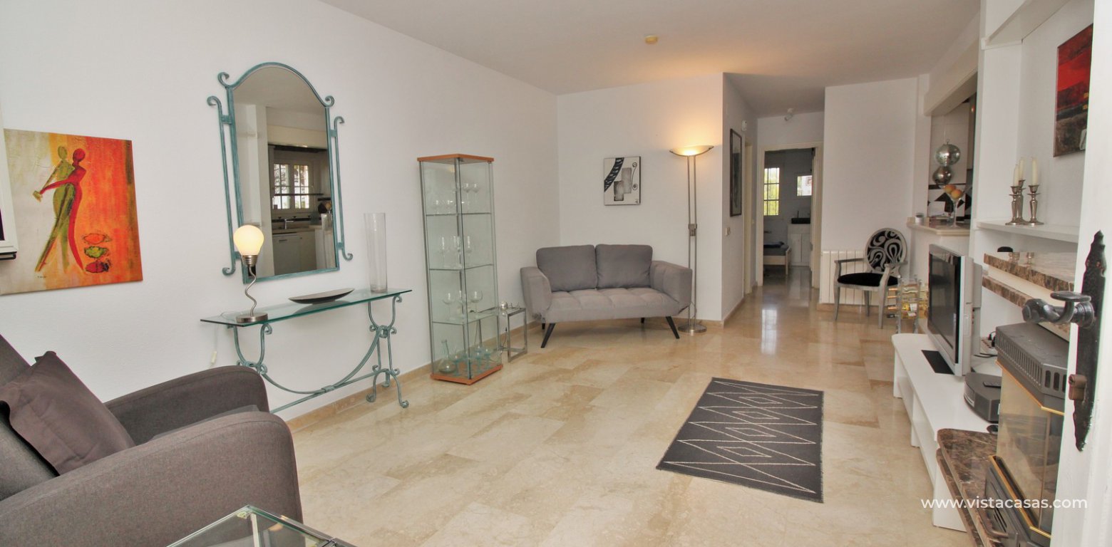 South facing ground floor apartment with pool views for sale Valencia Norte Villamartin lounge