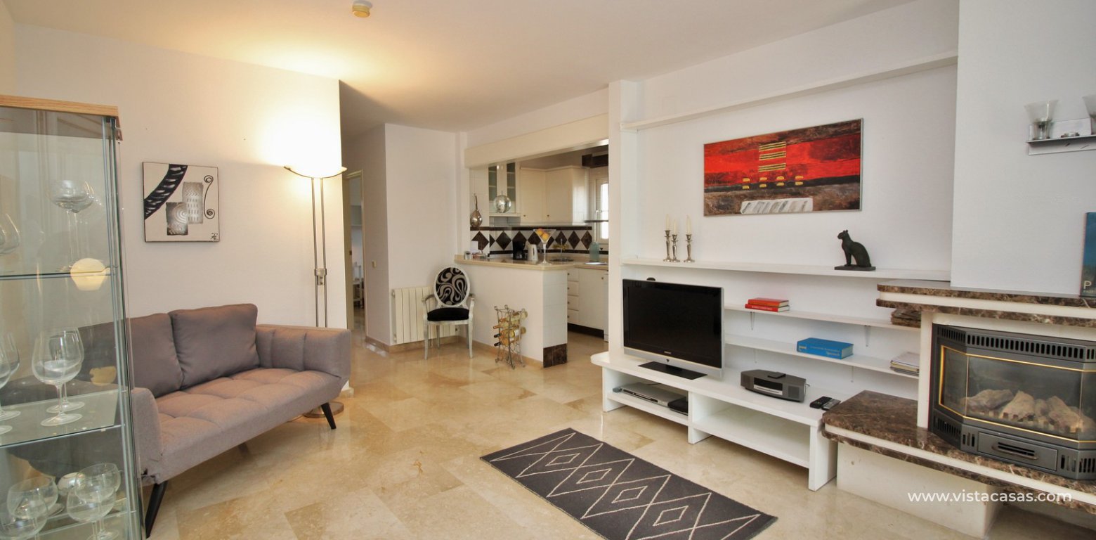 South facing ground floor apartment with pool views for sale Valencia Norte Villamartin lounge 2