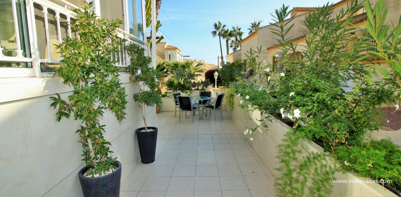 South facing ground floor apartment with pool views for sale Valencia Norte Villamartin garden