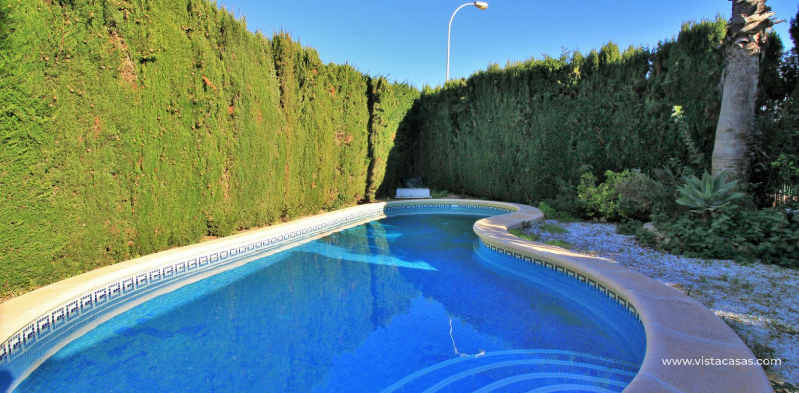 4 bedroom villa with private pool for sale Playa Flamenca Villas San Luis pool