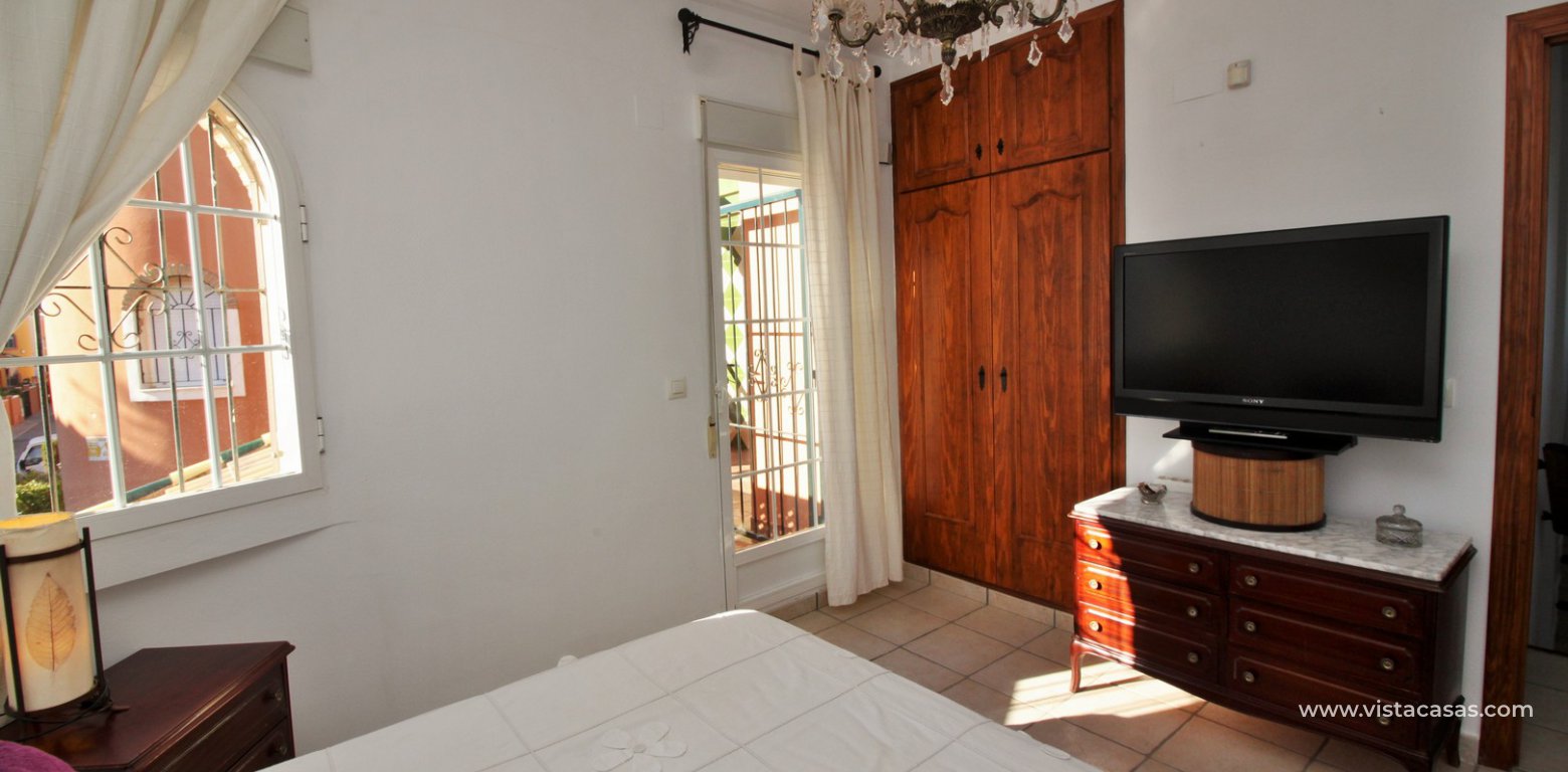 4 bedroom villa with private pool for sale Playa Flamenca Villas San Luis master bedroom fitted wardrobes