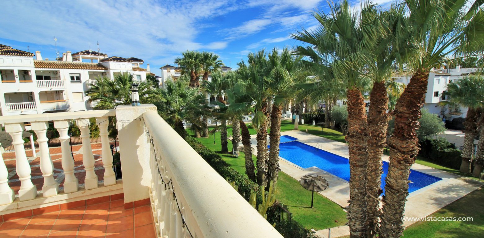 Duplex apartment for sale with golf and pool views Villamartin
