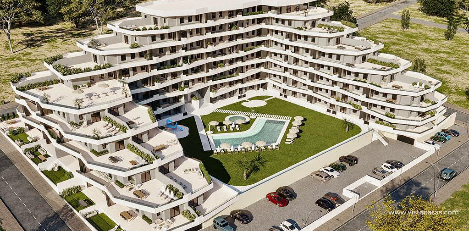 New build apartments Paradise Resort San Miguel de Salinas complex