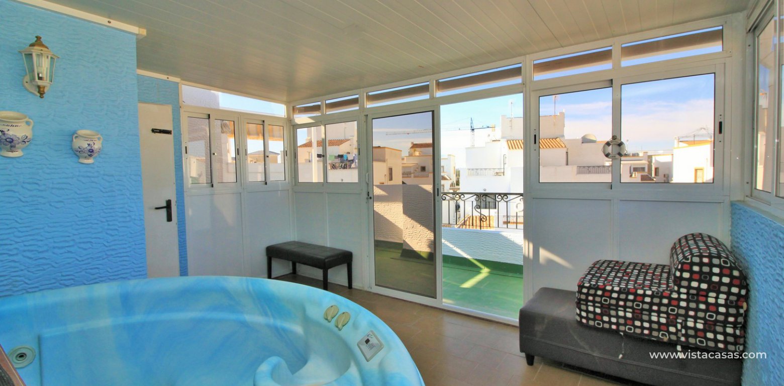 Townhouse for sale with pool in Los Altos roof solarium