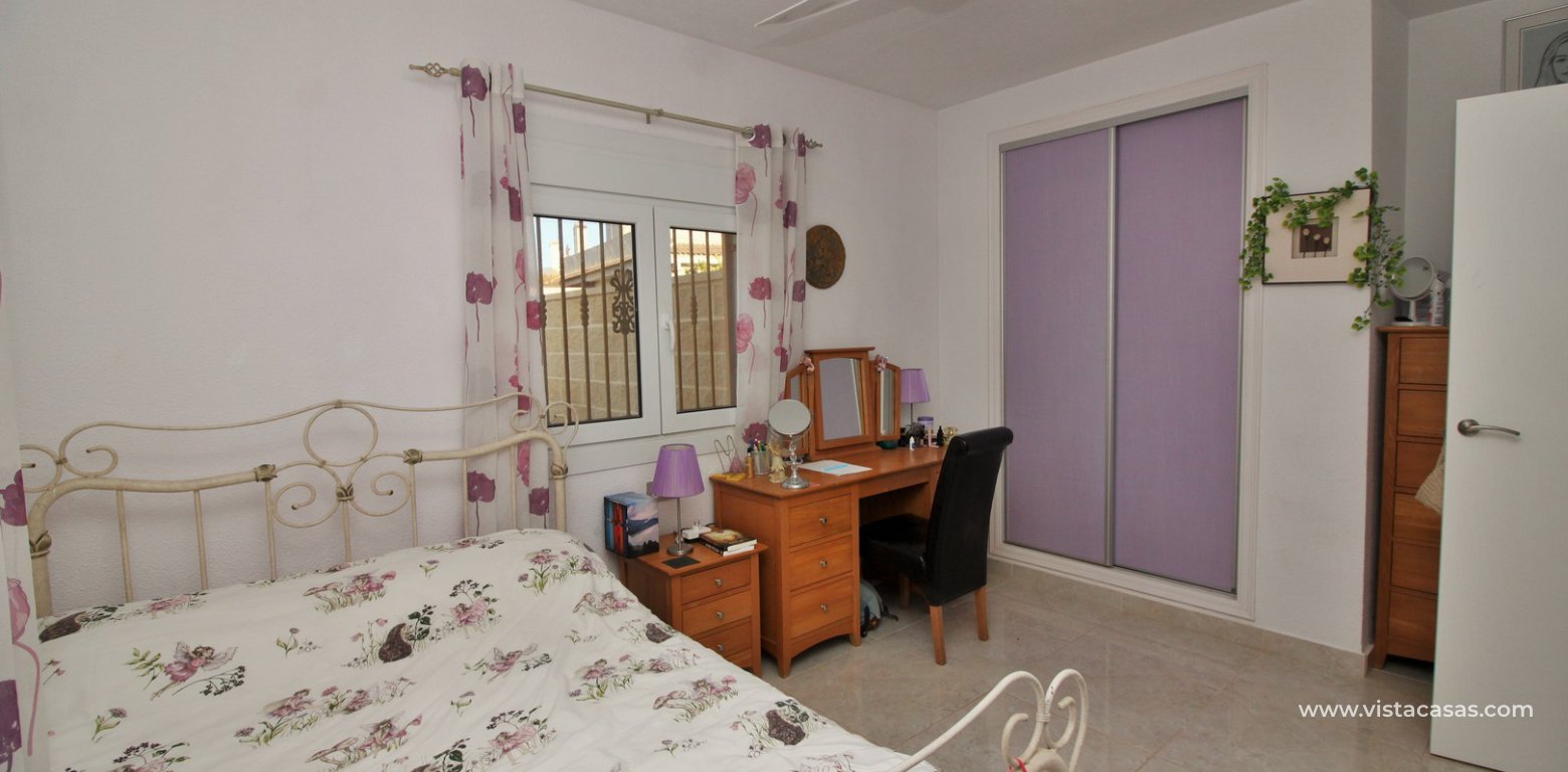 South facing 4 bedroom detached villa with private pool for sale Los Dolses double bedroom fitted wardrobes