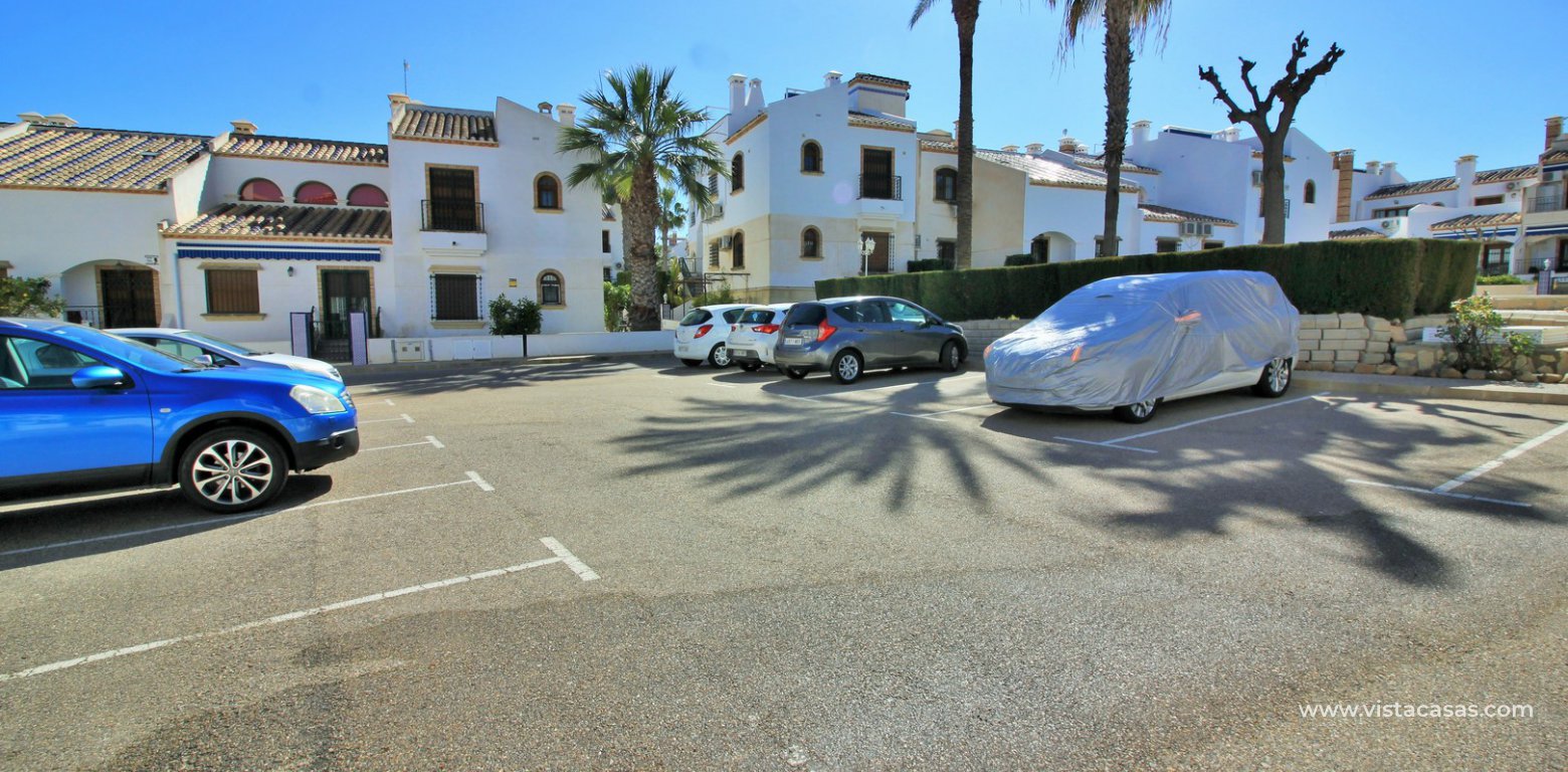 South facing sofia townhouse overlooking the pool for sale in Pau 8 Villamartin communal parking