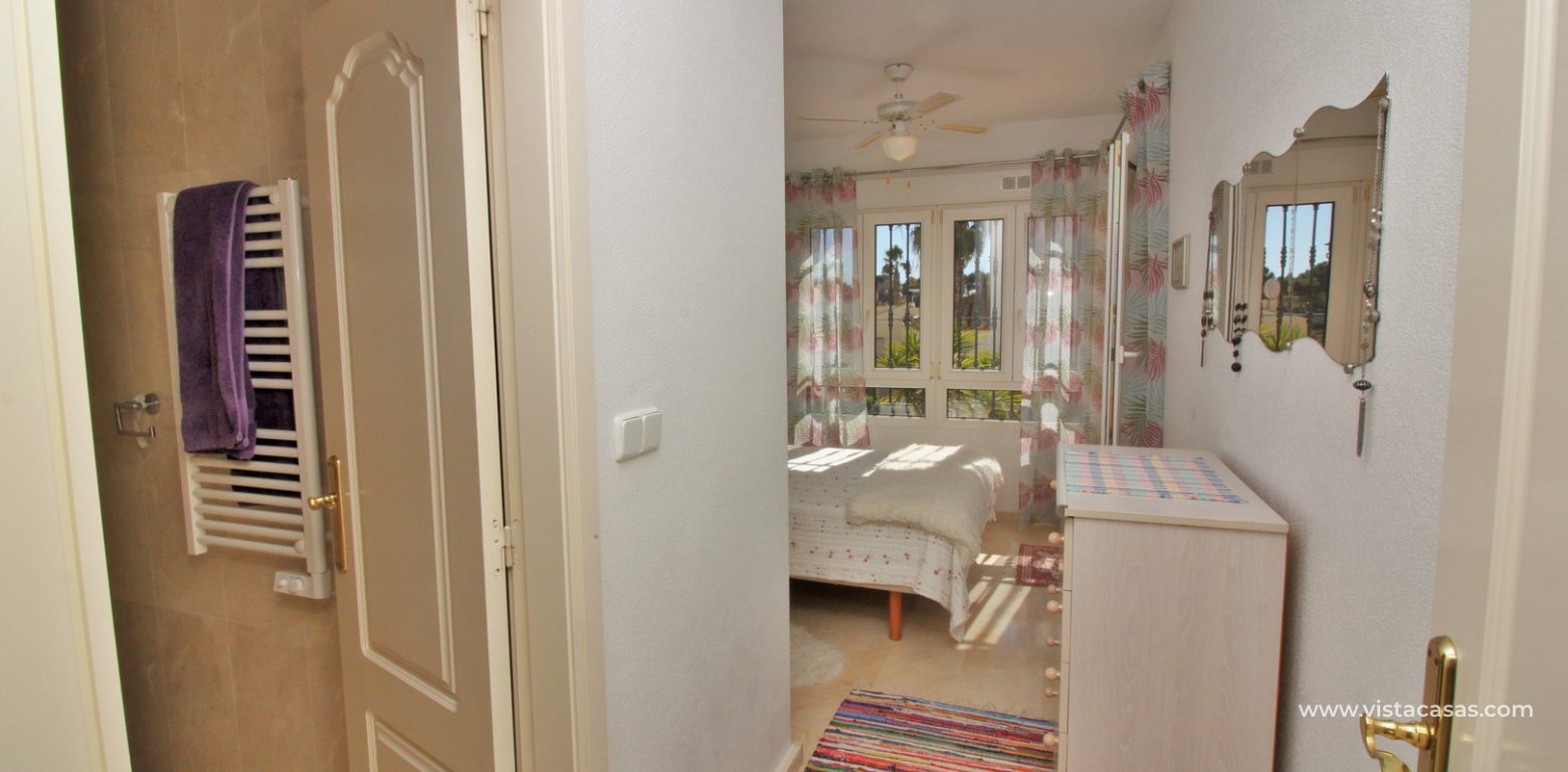 South facing detached villa with private pool for sale Los Dolses master bedroom ensuite